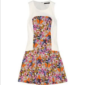 💙 Tibi “I Spy” fit-and-flare dress